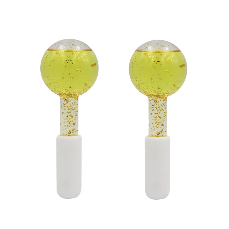 
Magic Globes for Redness Soothing, Sinus Relief and Headache Relief/glass ice globe roller ball for beauty skin care 
