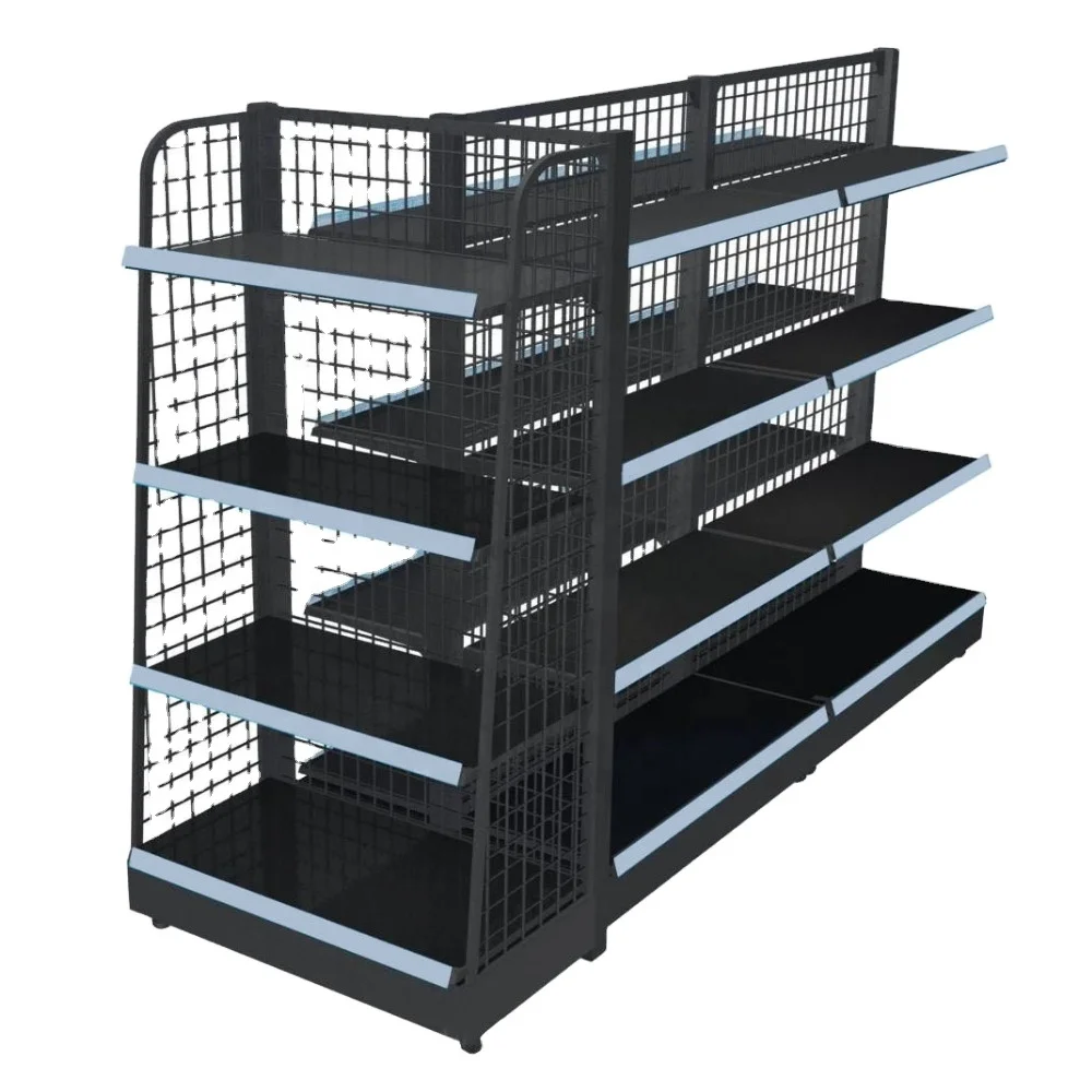 Used Seven Eleven Store Shelf - Double-Sided Retail Display Rack