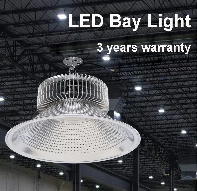 AC100-305V Industrial LED High Bay Lighting 140-150lm/W Luminaire Warehouse Commercial Lighting