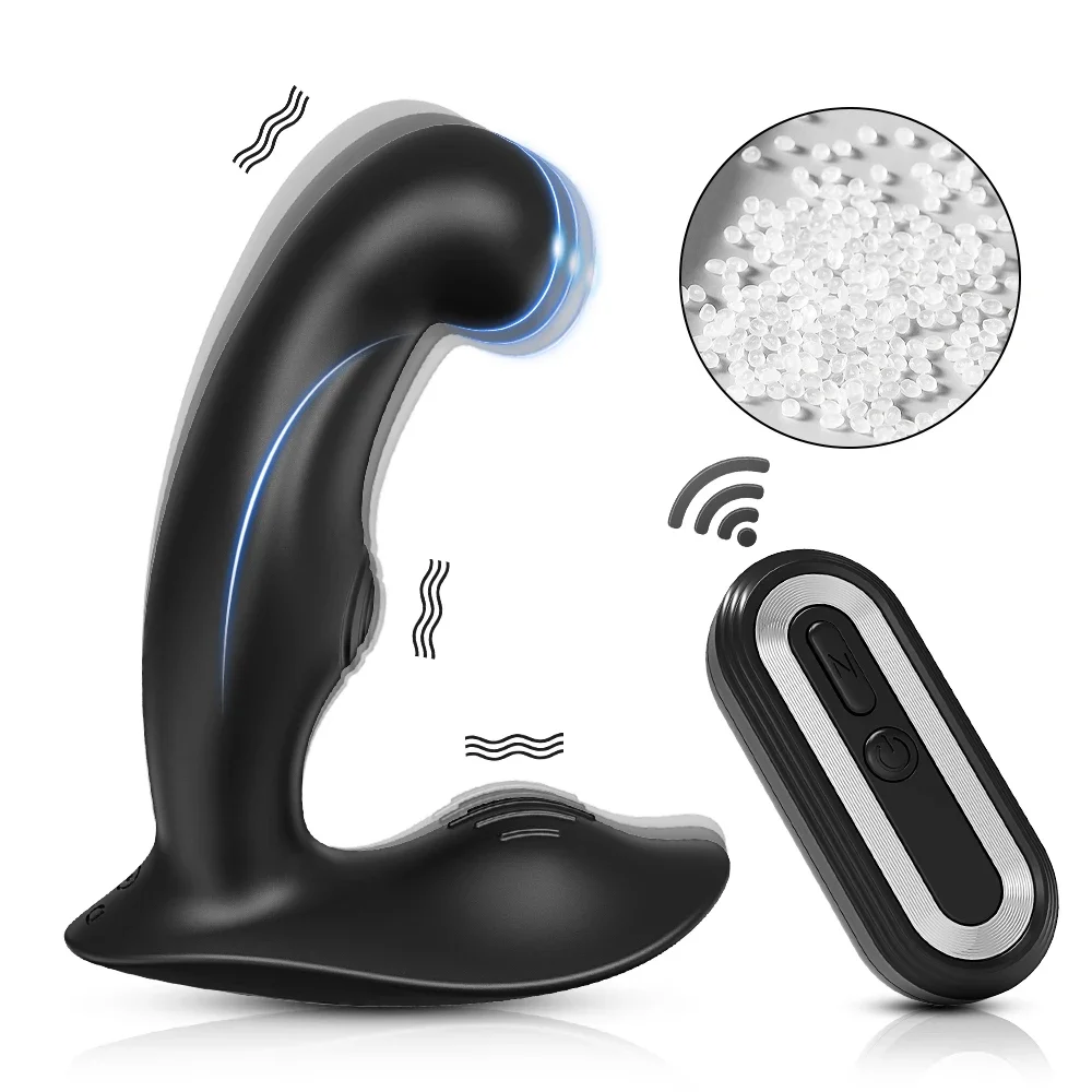 Wireless remote control with power and frequency selection buttons