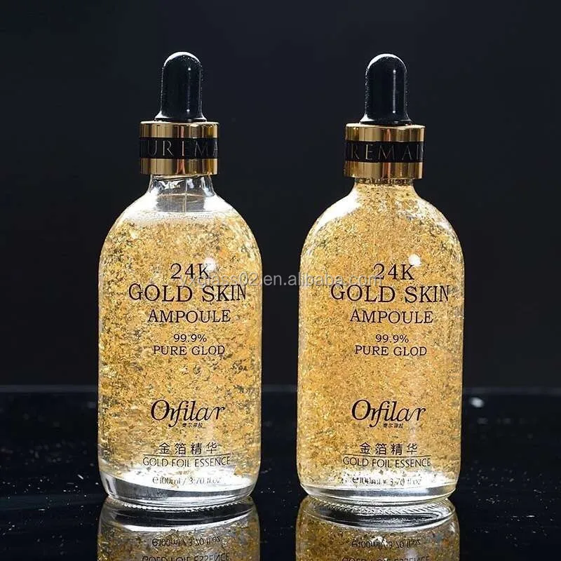 Essential Oil  glass bottle 60ML 100ML  24K Pure dew bottle Dropper bottle details