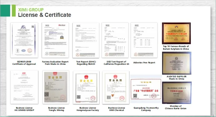 XiMi certificate