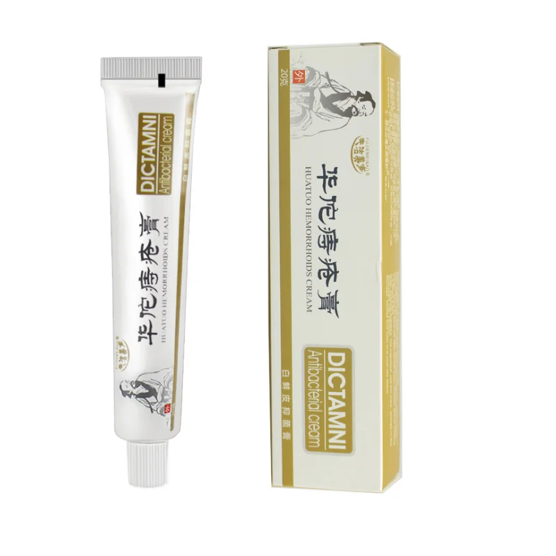 
free shipping Hemorrhoids Herbal Cream 40Pcs Huatuo Original External Anal Fissure Hemorrhoid Treatment China brand 