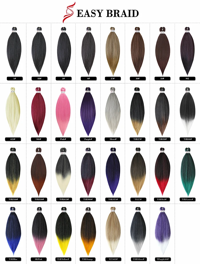 Ez Braid Hair Color Chart - Best Hairstyles Ideas for Women and Men in 2023