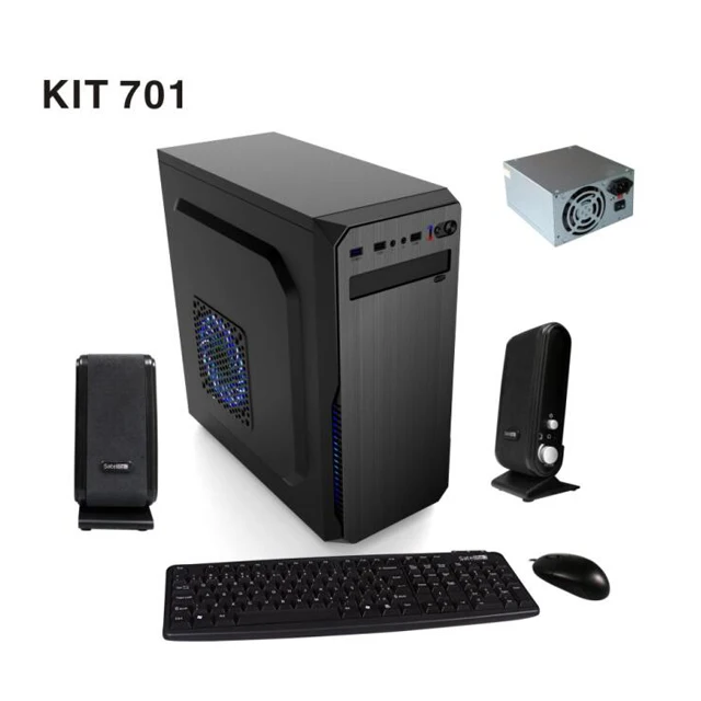 Sate(kit 702) Oem Barebone Pc Set 4in1 2020 New Factory Price Computer Accessories 51 Combo Kit