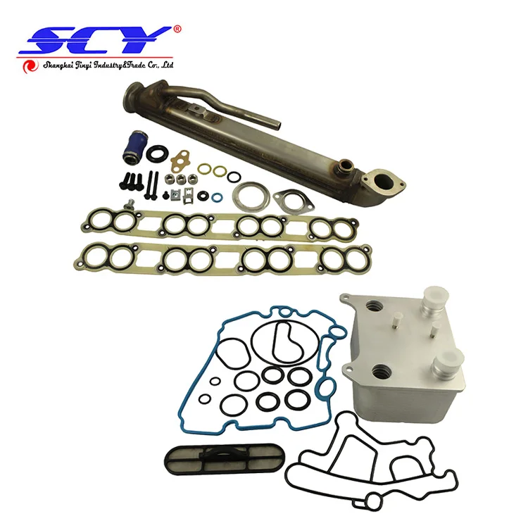 Upgraded Egr Cooler Kit & Oil Cooler Kit For Ford 6.0l Powerstroke
