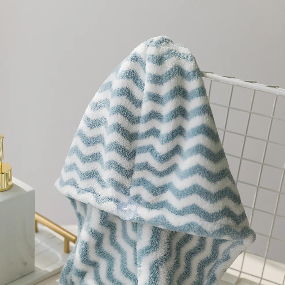 High Quality Microfiber Quick Dry Hair Turban Microfiber  Hair Towel Wrap