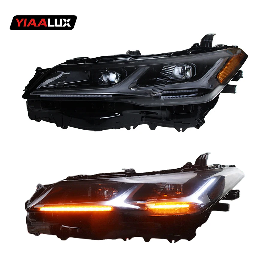 Car LED HeadLamp For Toyota 2018-2023 Avalon Led Daytime Running Headlight Assembly Turn Signal LED Lens Light Accessories details