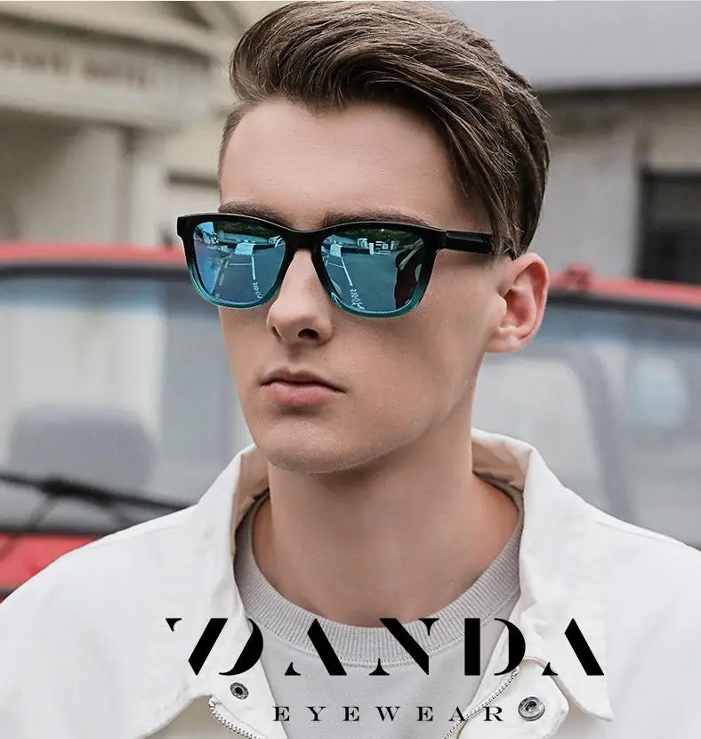 Polarized Sunglasses For Men Vintage Mirror Coating Driver 