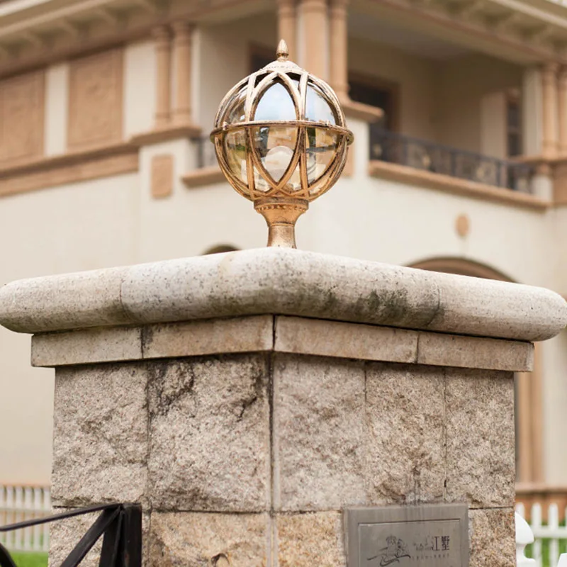 wholesale fancy Waterproof Motion Solar Sensor Outdoor Led Wall garden pillar light