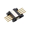 Self locating pogo 4 pin magnetic power charger connector strong magnets
