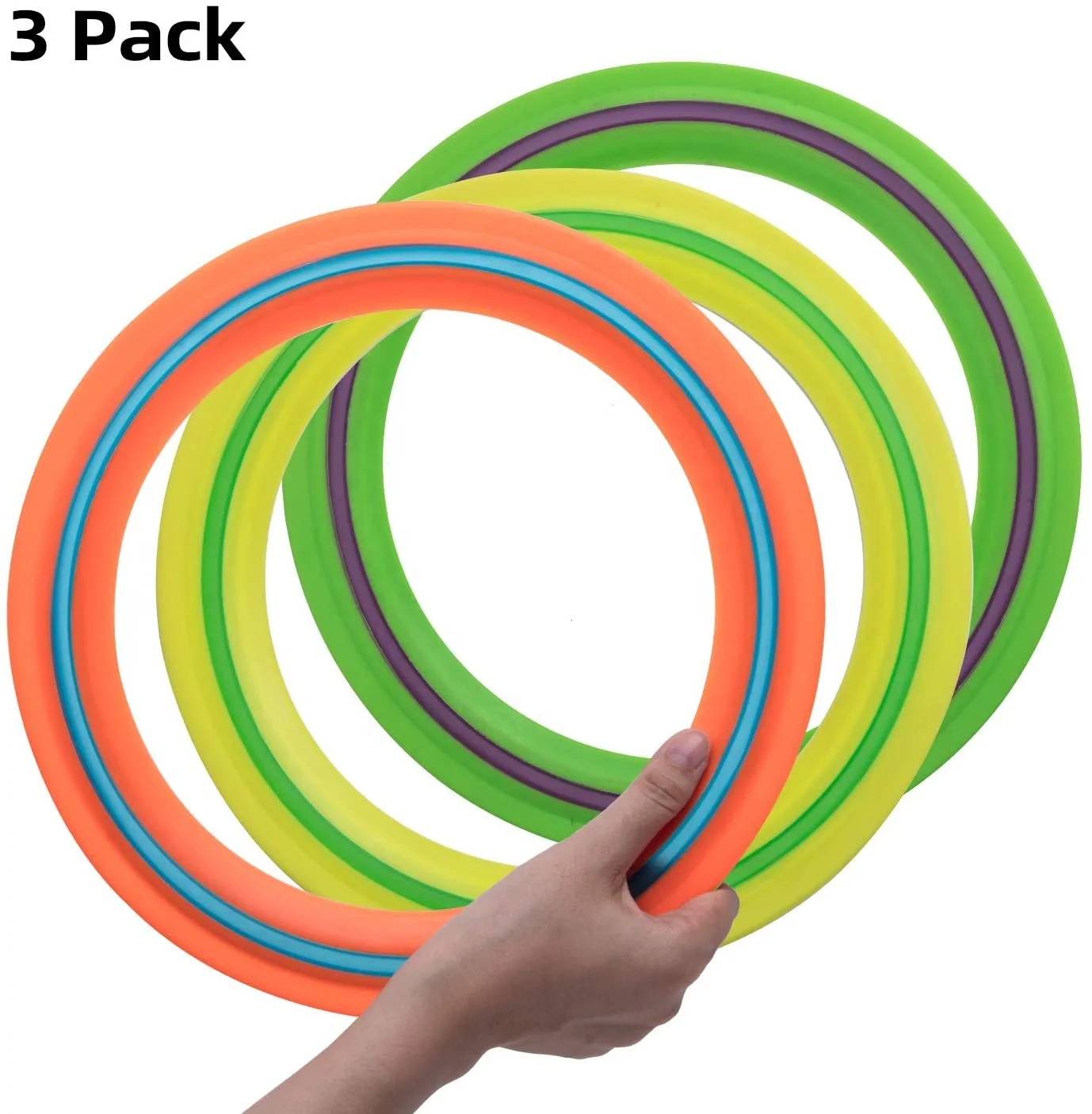 Flying Disc Toys 11 Inch Flying Ring For Kids And Adult Outdoor Fun