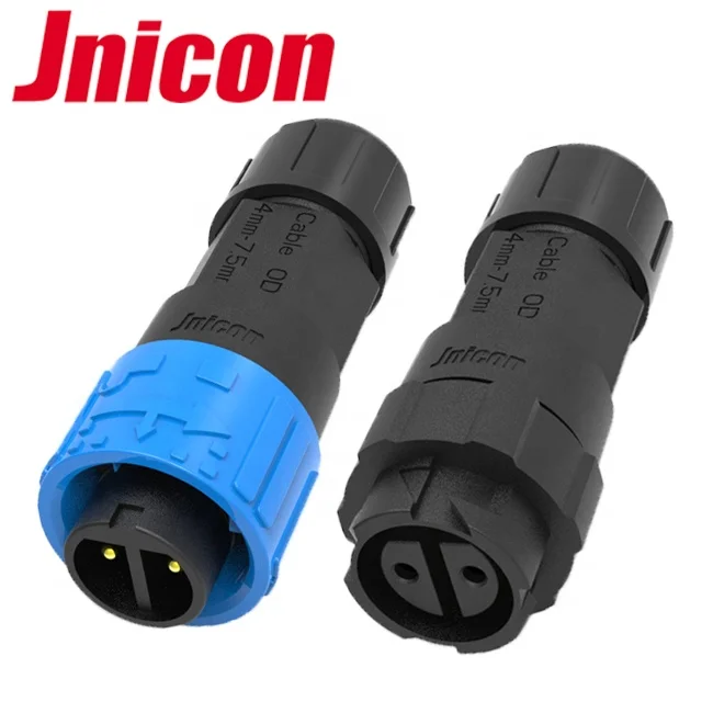 Jnicon M16 Plastic 2 3 4 5 6 8 Pin Wire To Wire Water Proof Connector ...