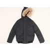 Stock Men Windbreaker Padded Jacket Hooded Mens Bomber Jacket