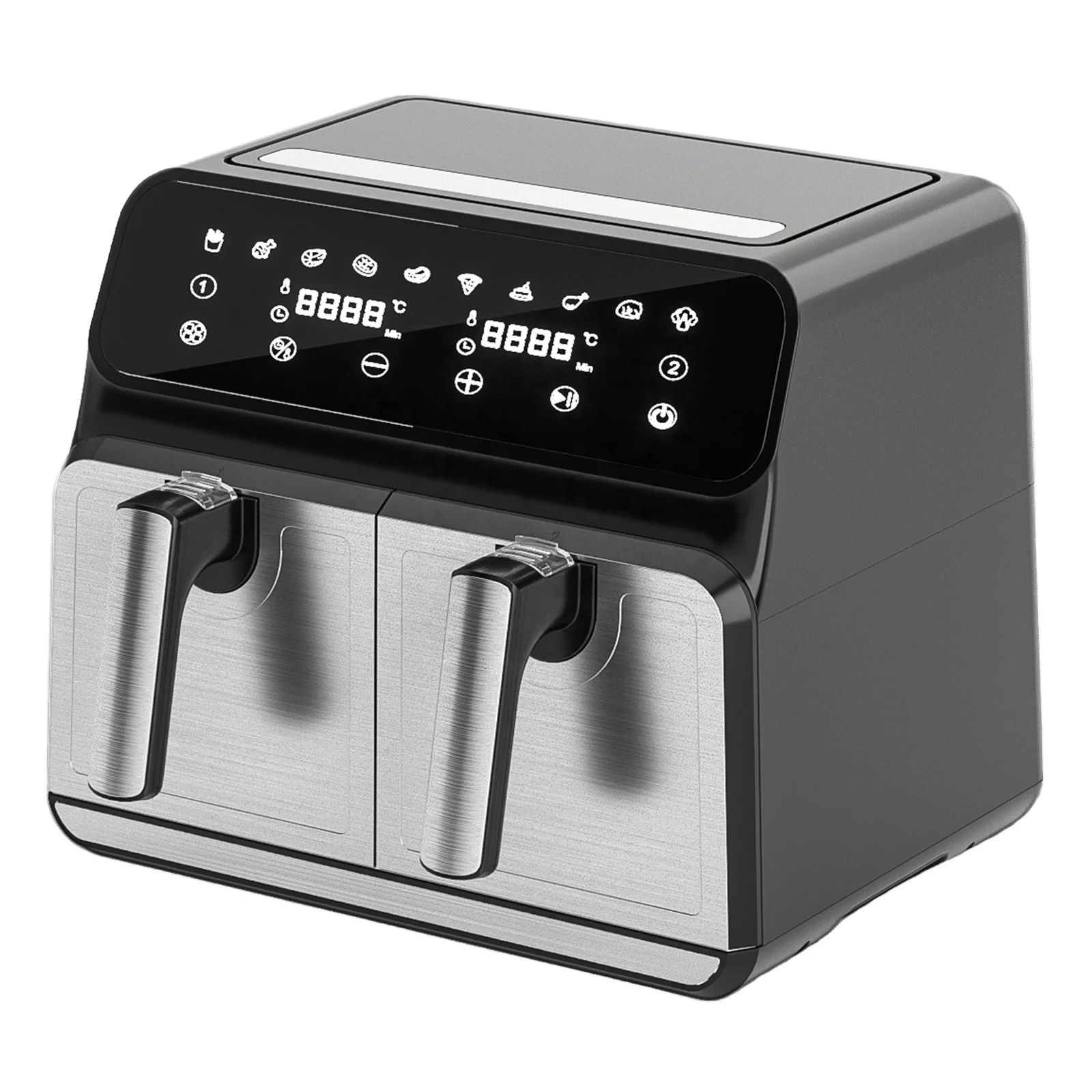 Digital Smart Electric Industrial Cooker Custom Double Air Fryer Oven