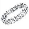 HZJ002 Trade assurance Europe and the United States bicycle fashion bracelet Titanium steel adjustable bangle men's charm jewel