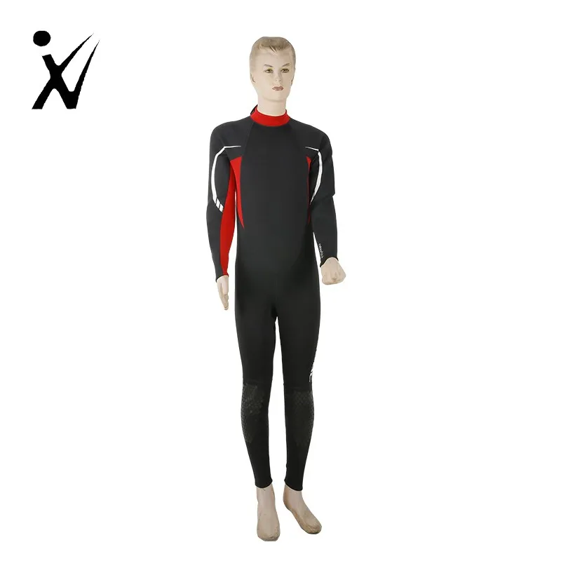 men long sleeves neoprene wetsuit with