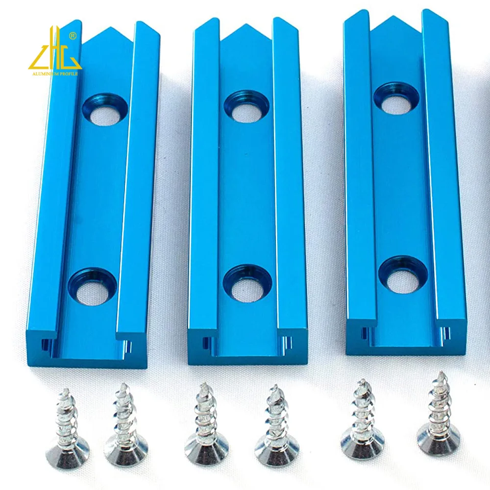 Ttrack Aluminum 36 Inch Double Cut Profile Universal Frosted Surface