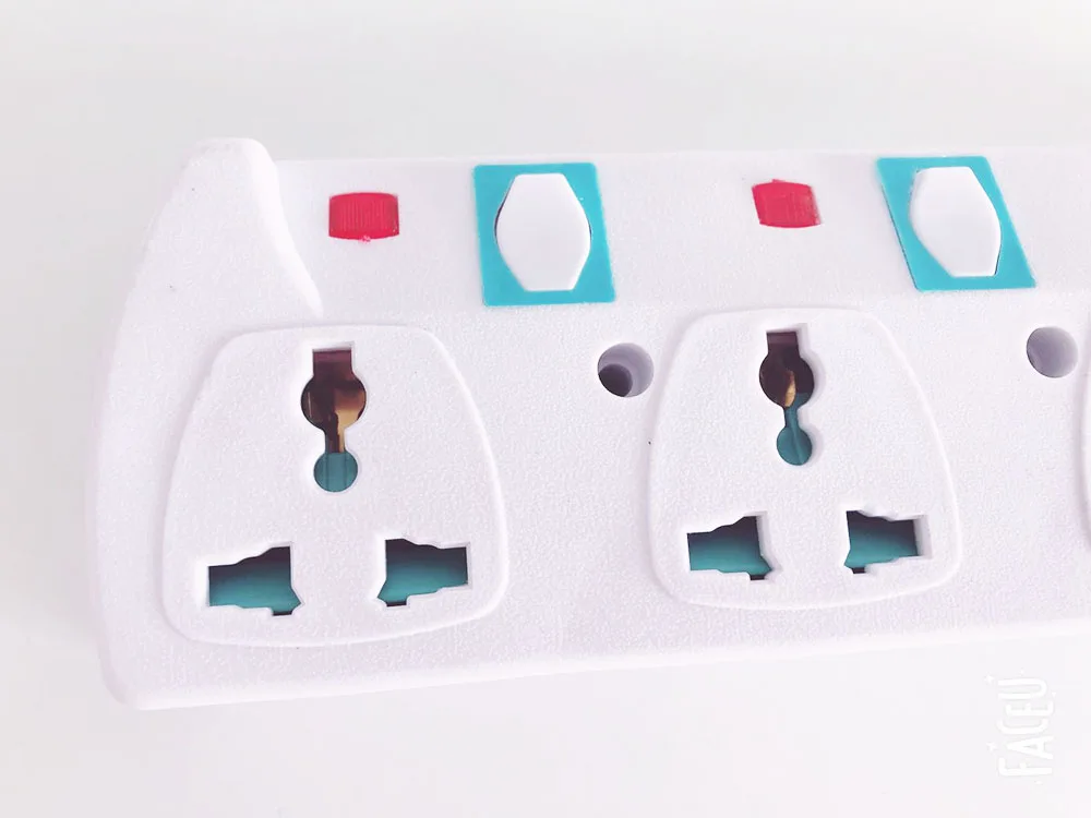 Cheap Price Universal Multi Plug Sockets 3 Outlet Power Strip ...