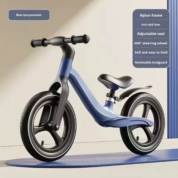 14 inch kids balance bike   lightweight nylon frame no pedal slider for 1 6 years old toddlers-4