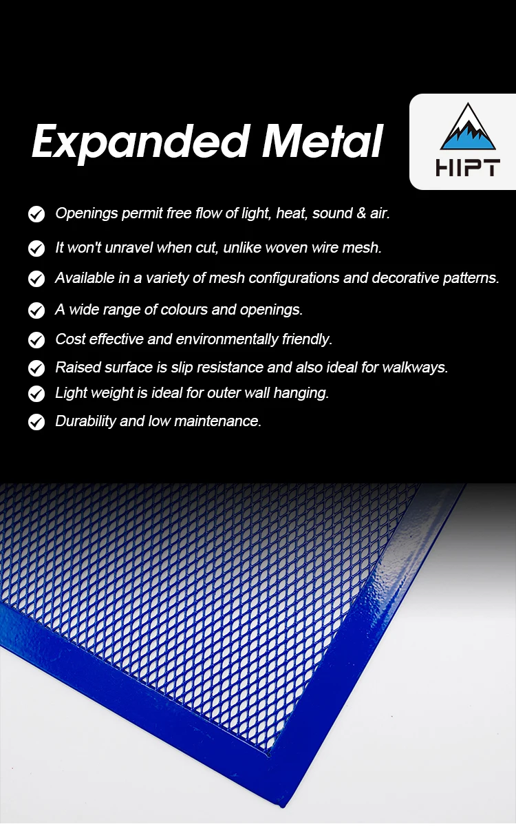 Best Price Aluminum 4x8 Lowes Small Hole Wire Expanded Metal Mesh Price