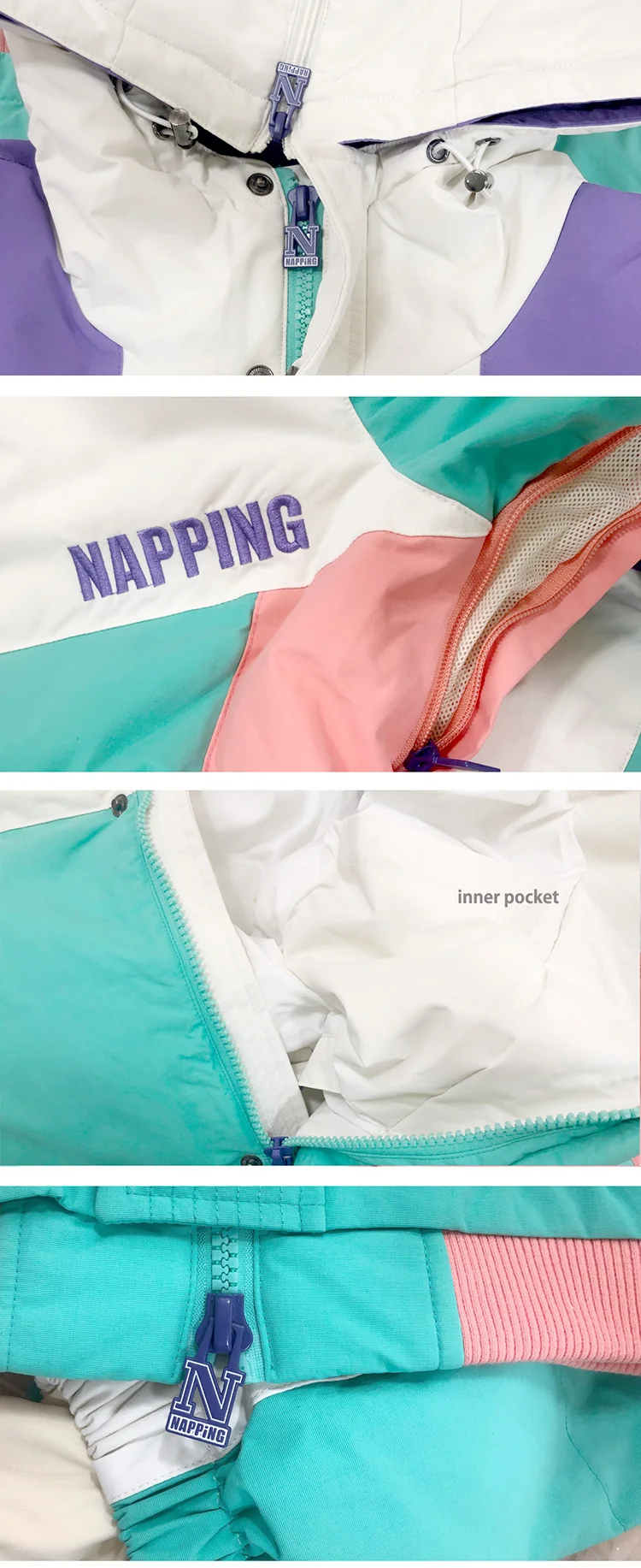 napping ski jacket