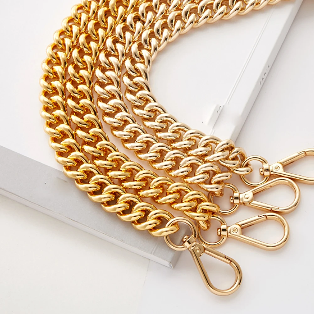Manufacturers Direct K Gold Chain Straight Gold Chain For Bags 120 Cm