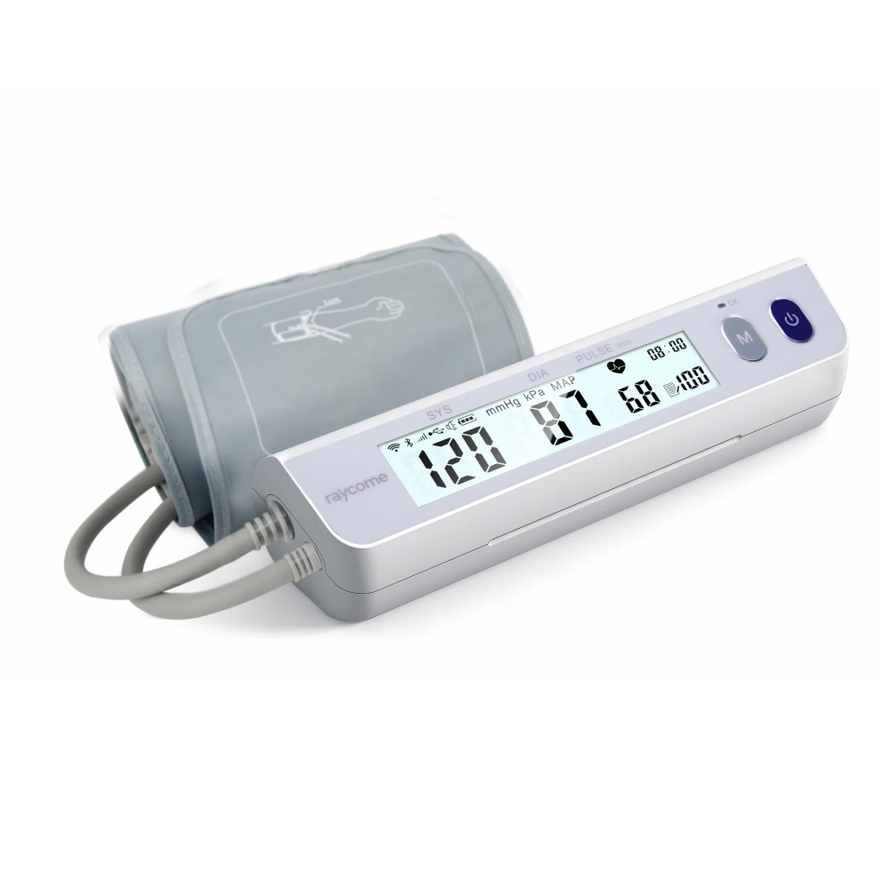Portable Rechargeable Li battery Upper Arm Blood Pressure Monitor