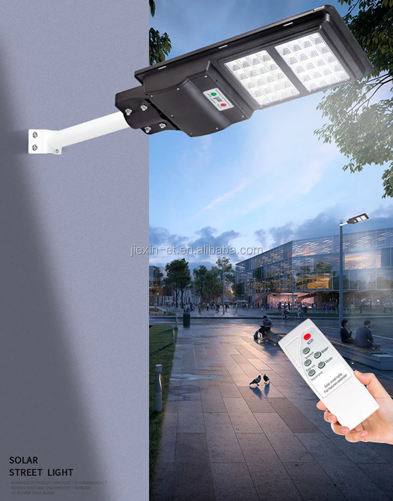 High Efficiency IP65 Solar Panel 90W150W 200W Integrated All In One Led Solar Street Light