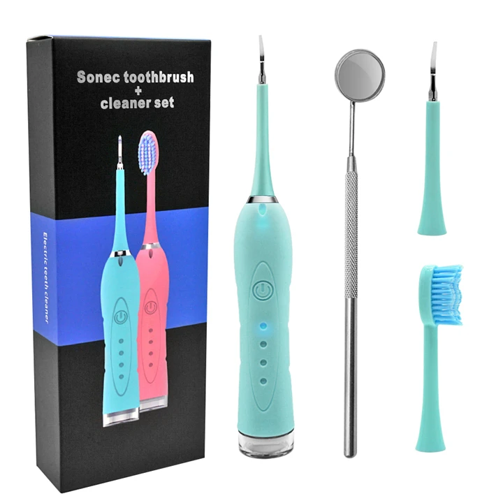 3 In 1 Electric Toothbrush Dental Calculus Remover Sonic Tartar Tooth