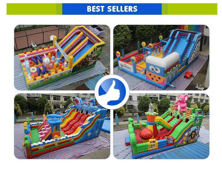 Inflatable Bouncer Inflatable Castle Slider , Inflatable Bouncy Castle For Sale 