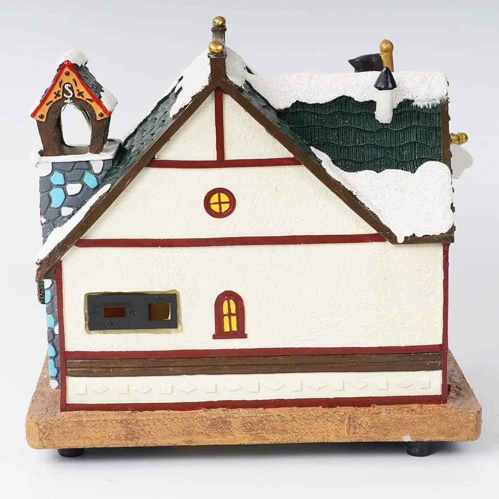 Custom Illuminated Noel High Quality Led Lighted Christmas Village With