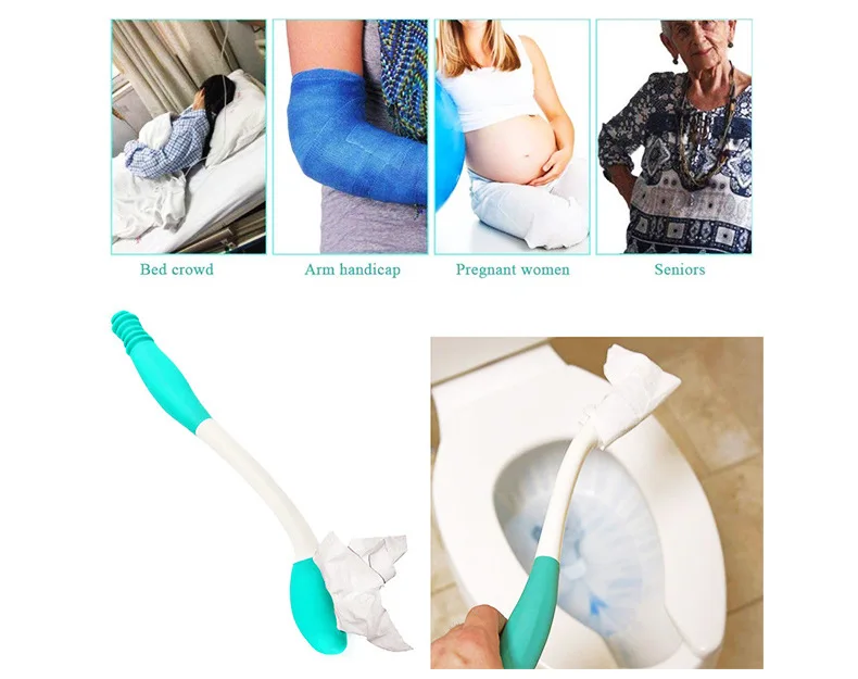 Epsilon Toilet Aids Tools Long Reach Comfort Wipe Extends Your Reach ...