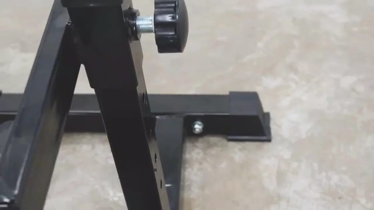 Wellshow Sport Adjustable Single Leg Squat Stand Multifunctional Split ...