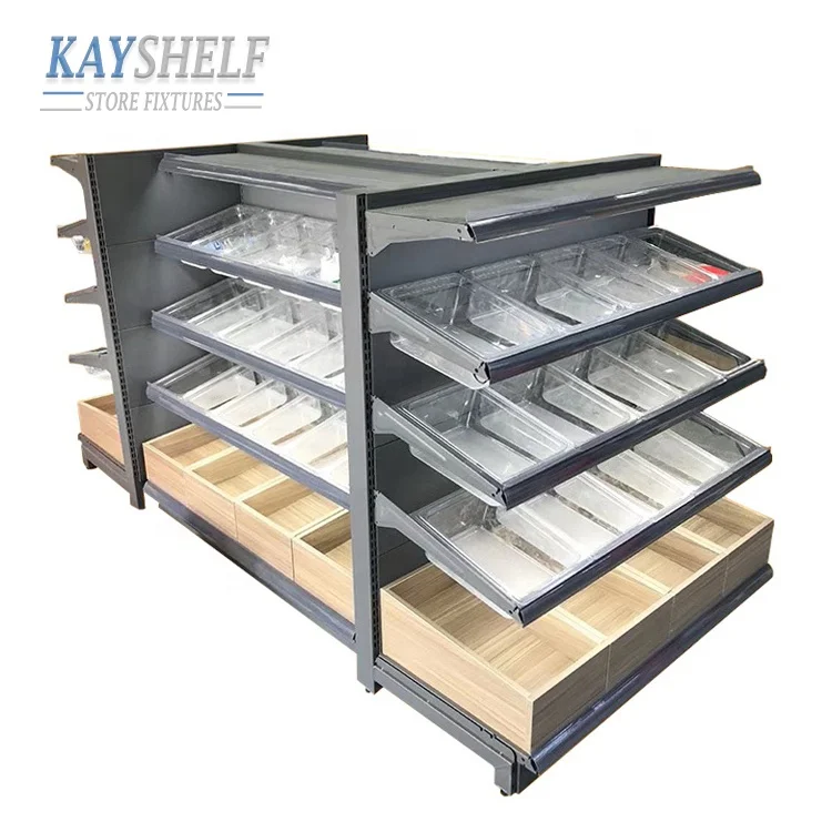Kayshelf Snack Shelves Convenience Store Candy Display Dry Food