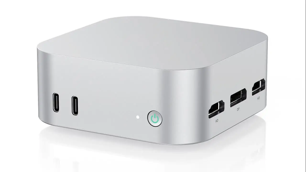 Intel N95 Mini Desktop Computer 12GB LP DDR5 256B SSD Triple