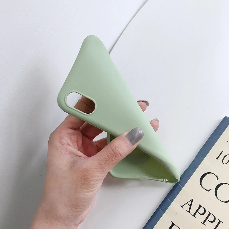 2021 Factory Wholesale Cheap Color TPU Solf  Mobile Phone Case  For IPhone 12 Mini Pro Max