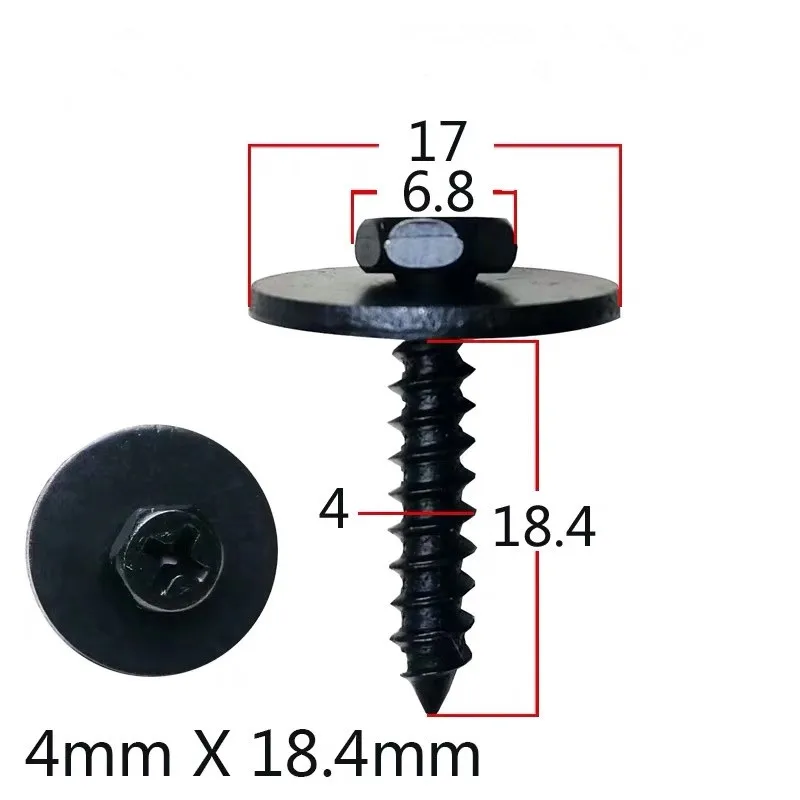 M6 Black Selftapping Screw Hex Head Fender/bumper Cover Screw Buy