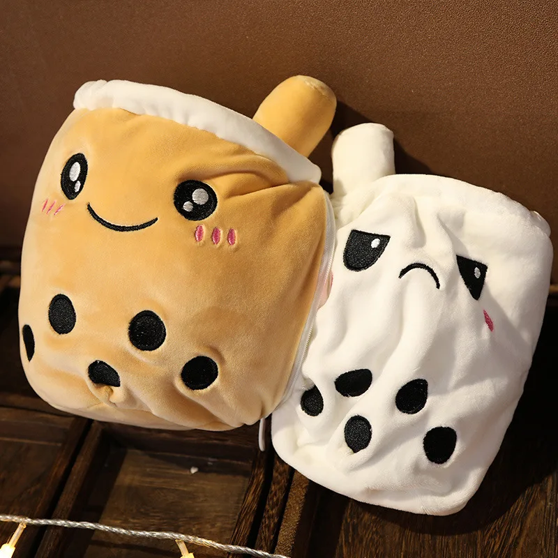 plush flip boba