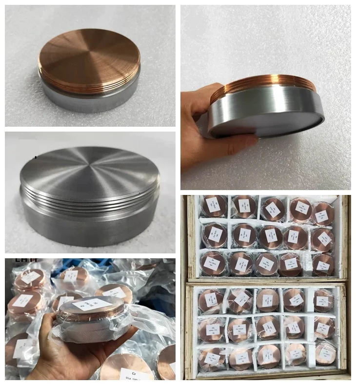 Titanium Grade1 TiAl TiSi magnetron sputtering Targets for pvd coating