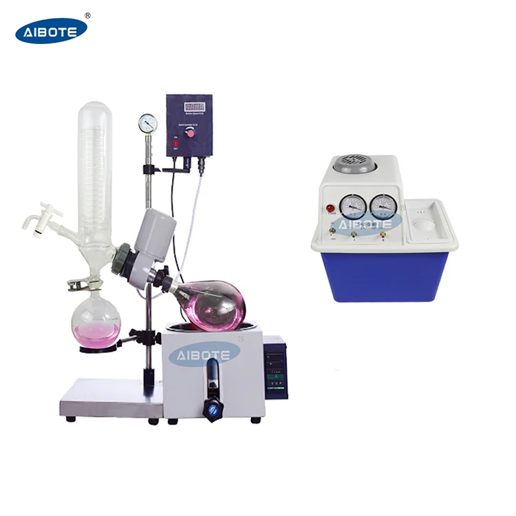 2L Stainless Steel Removing Petroleum Ether Rotary Evaporator