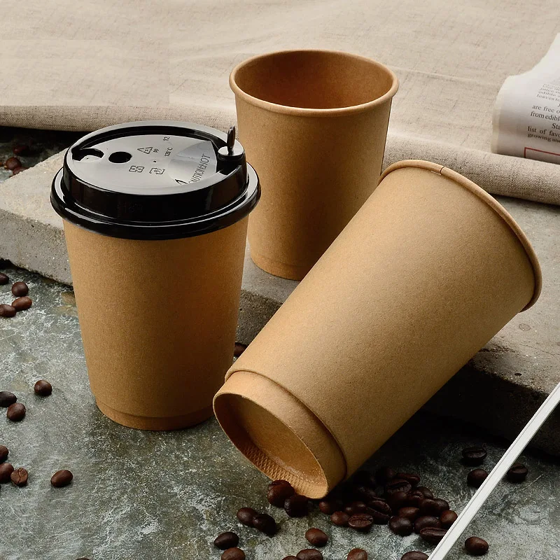 cardboard coffee cups