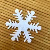 100pcs snowflake winter new year christmas snowflake children bedroom home glass window decoration diy scrapbook crafts