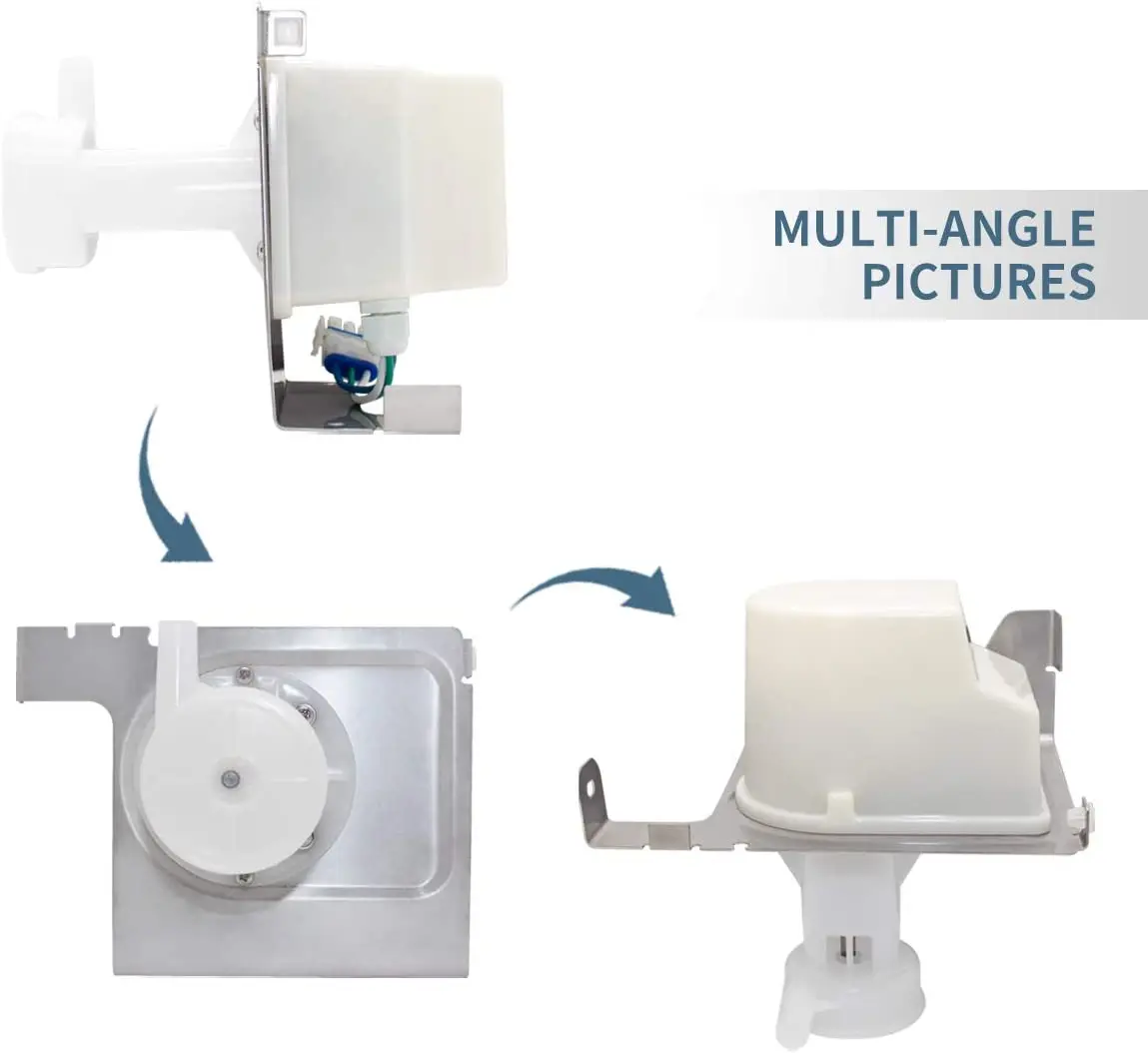 Replacement Ice Maker Circulation Pump - Compatible With GE, Whirlpool, Hotpoint Models (WP2217220, 2185531)