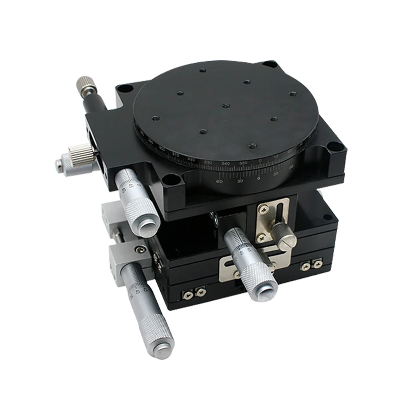 125 lm 2 four axis optical lifting fine tuning sliding table motor gear-15