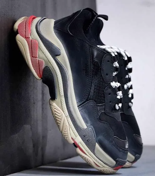 2020 wholesale retro Top quality branded shoes top grade genuine leather balanciaga  men  shoes