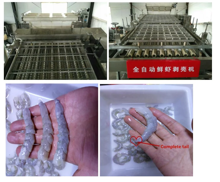 Small Shrimp Peeling Machine Shell Shrimp Remover Machine