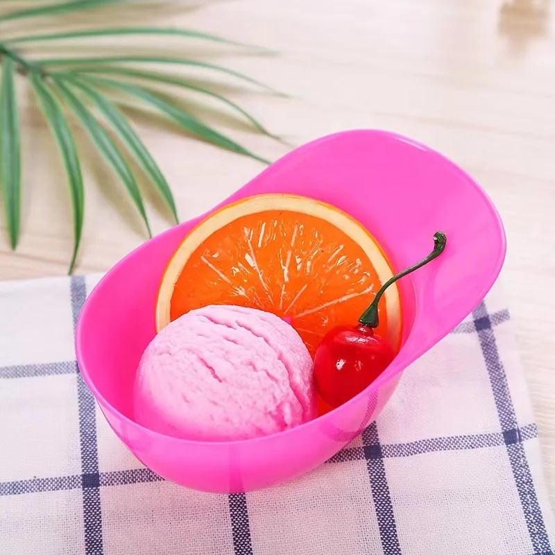 Baseball Helmet Ice Cream Bowl 8 Oz Mini Baseball Snack Bowls Plastic