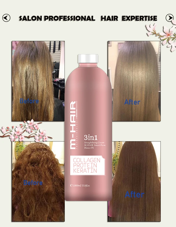 Nano Perm Straightener 3 In 1 Hair Rebonding Perm Lotion Japanese