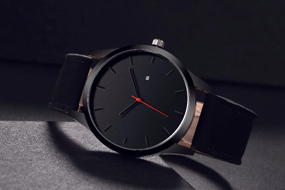 Lige — montre de sport Simple pour hommes, à Quartz trempé, très tendance, nouvelle collection, vente en gros